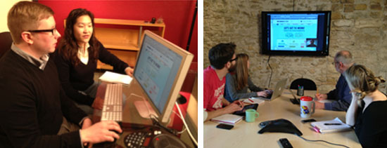 In Usability Testing, A UX Specialist Asks A Testing Participant To Go Through A Series Of Tasks While The Development Team Observes From Another Room. These Rooms Must Be Far Enough Apart So The Inevitable Shouts Of “It’s Right There, Just Click The Button!” From The Development Team Are Not Heard By The Participant.