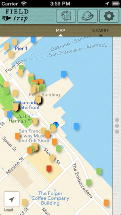 Google’s Field Trip app helps you explore “reality.”