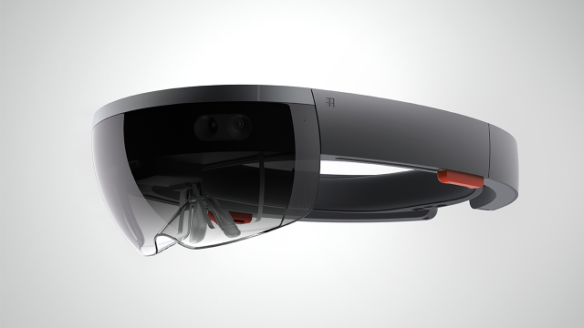 Microsoft's HoloLens augmented-reality visor